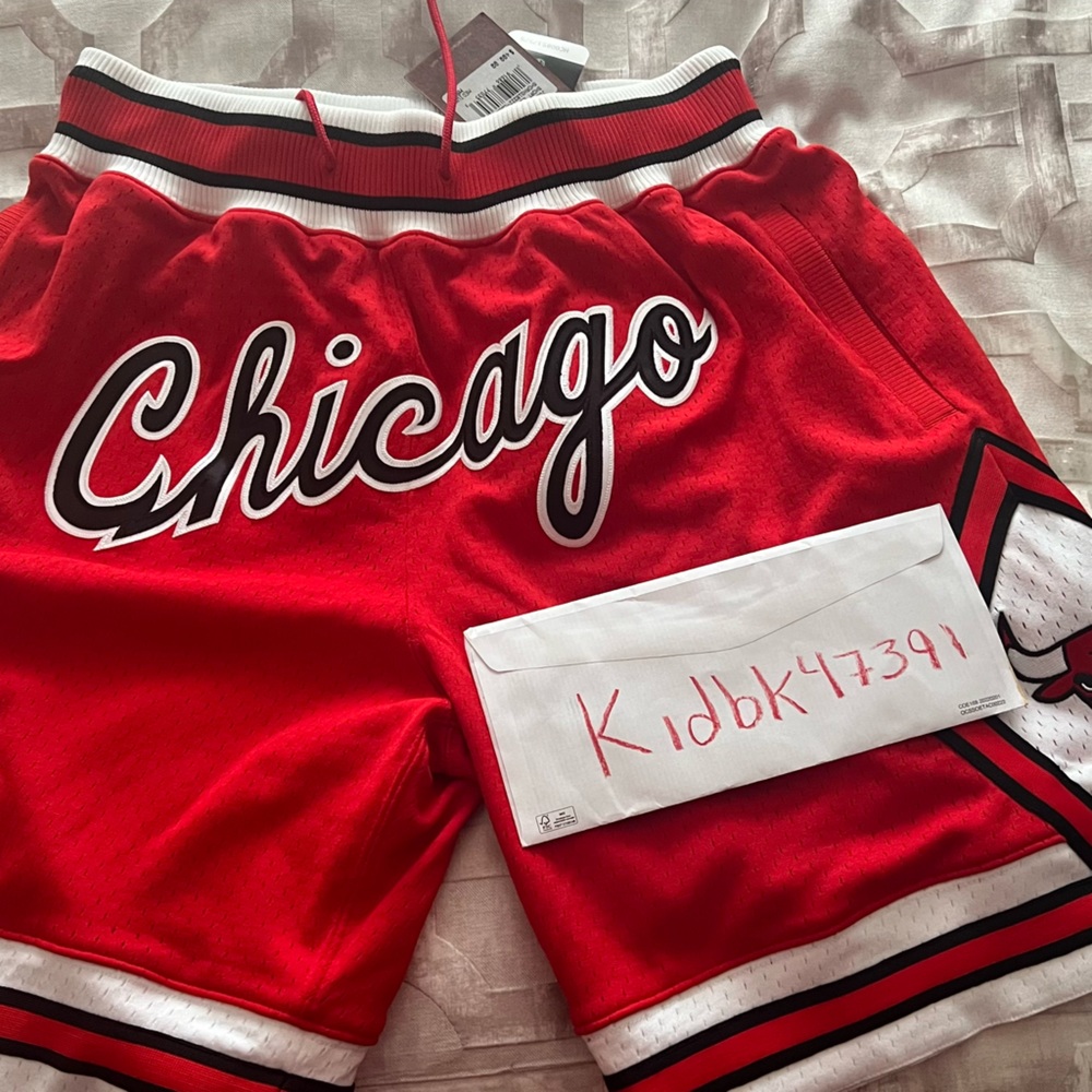 Mitchell&ness just don collab Chicago bulls shorts